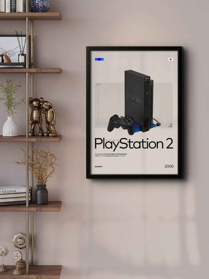 Quadro: PlayStation 2 (PS2) by Sony (2000) / Consoles