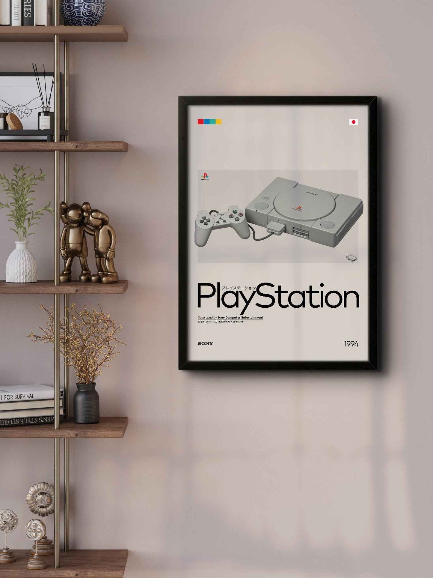 Quadro: PlayStation (PS1) by Sony (1994) / Consoles