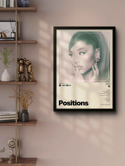 Quadro: Positions (2020) by Ariana Grande - Quadraê