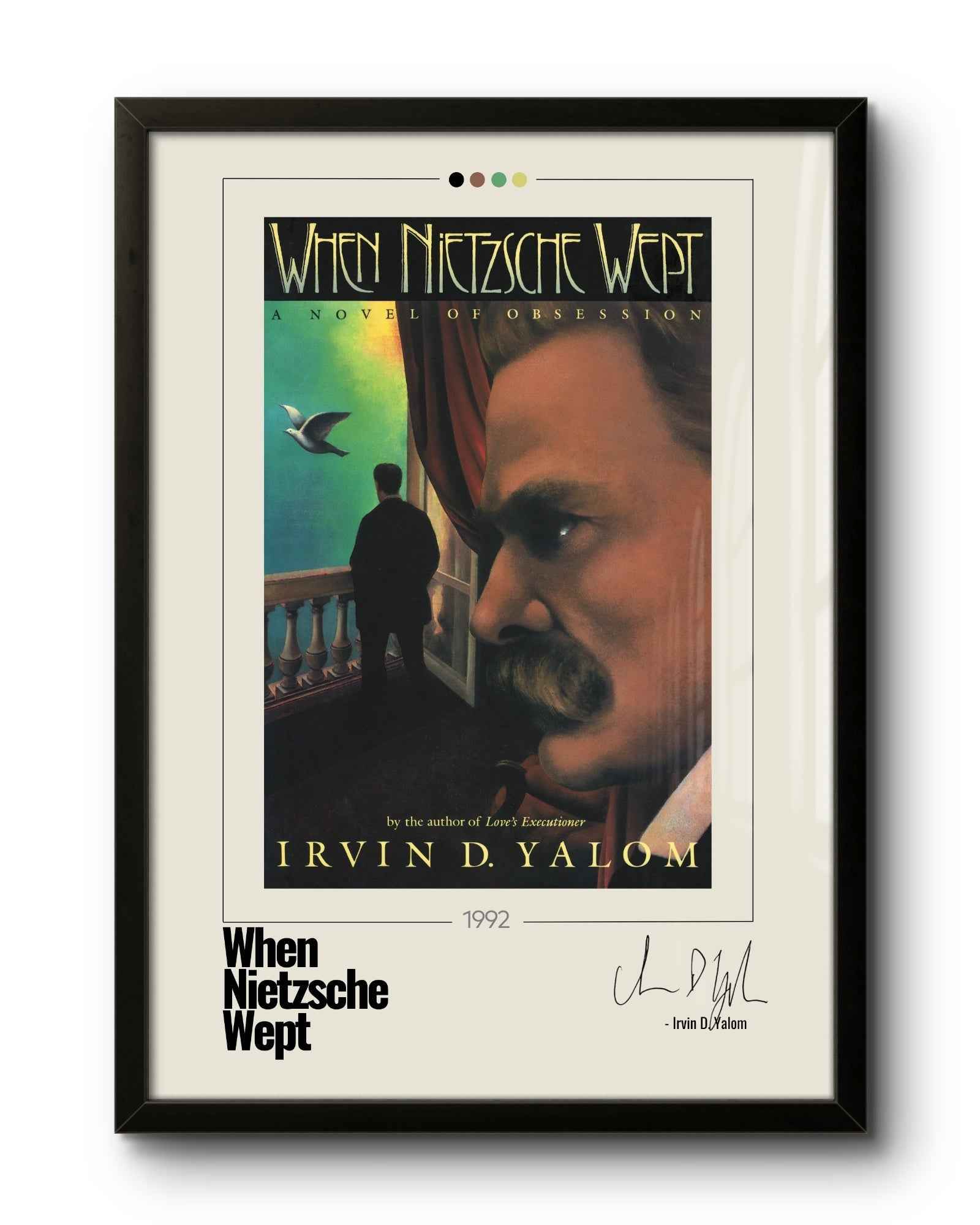 Quadro: Quando Nietzsche Chorou (1992) by Irvin D. Yalom