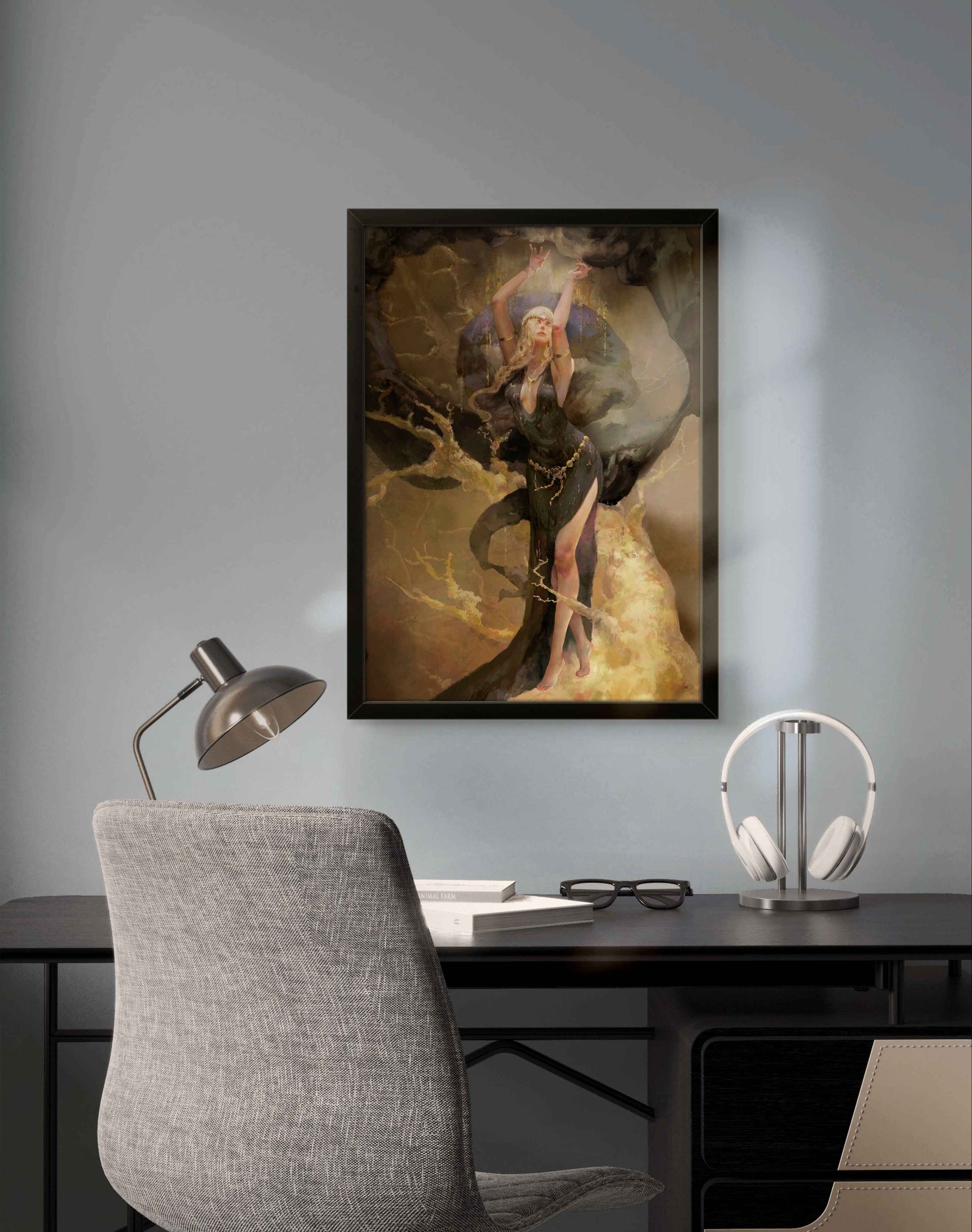 Quadro: Queen Marika the Eternal / Full Canvas (Elden Ring) - Quadraê