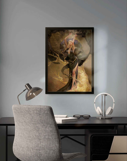 Quadro: Queen Marika the Eternal / Full Canvas (Elden Ring) - Quadraê