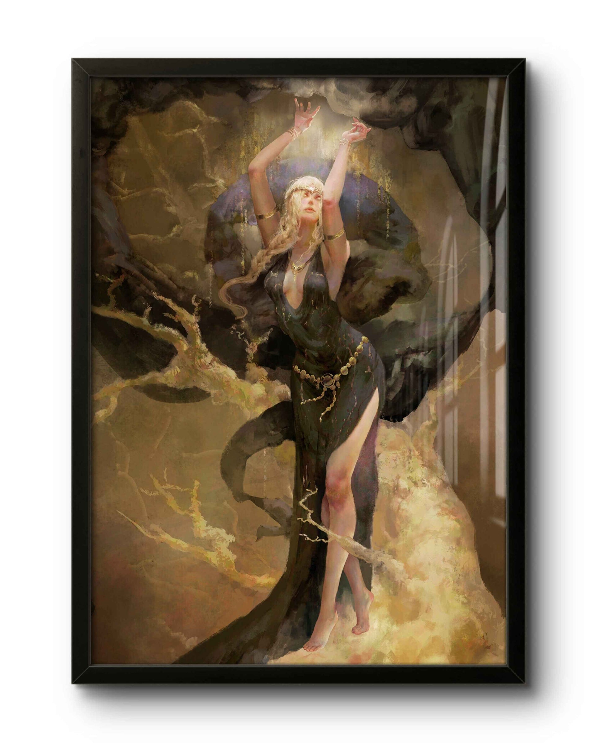 Quadro: Queen Marika the Eternal / Full Canvas (Elden Ring) - Quadraê