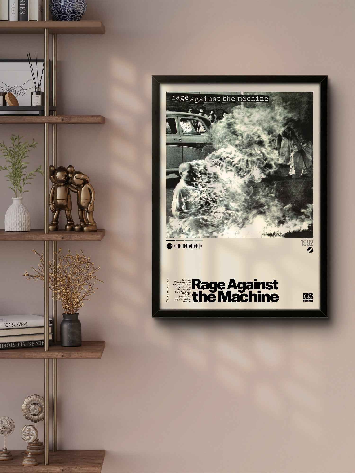 Quadro: Rage Against the Machine (1992) by Rage Against the Machine - Quadraê