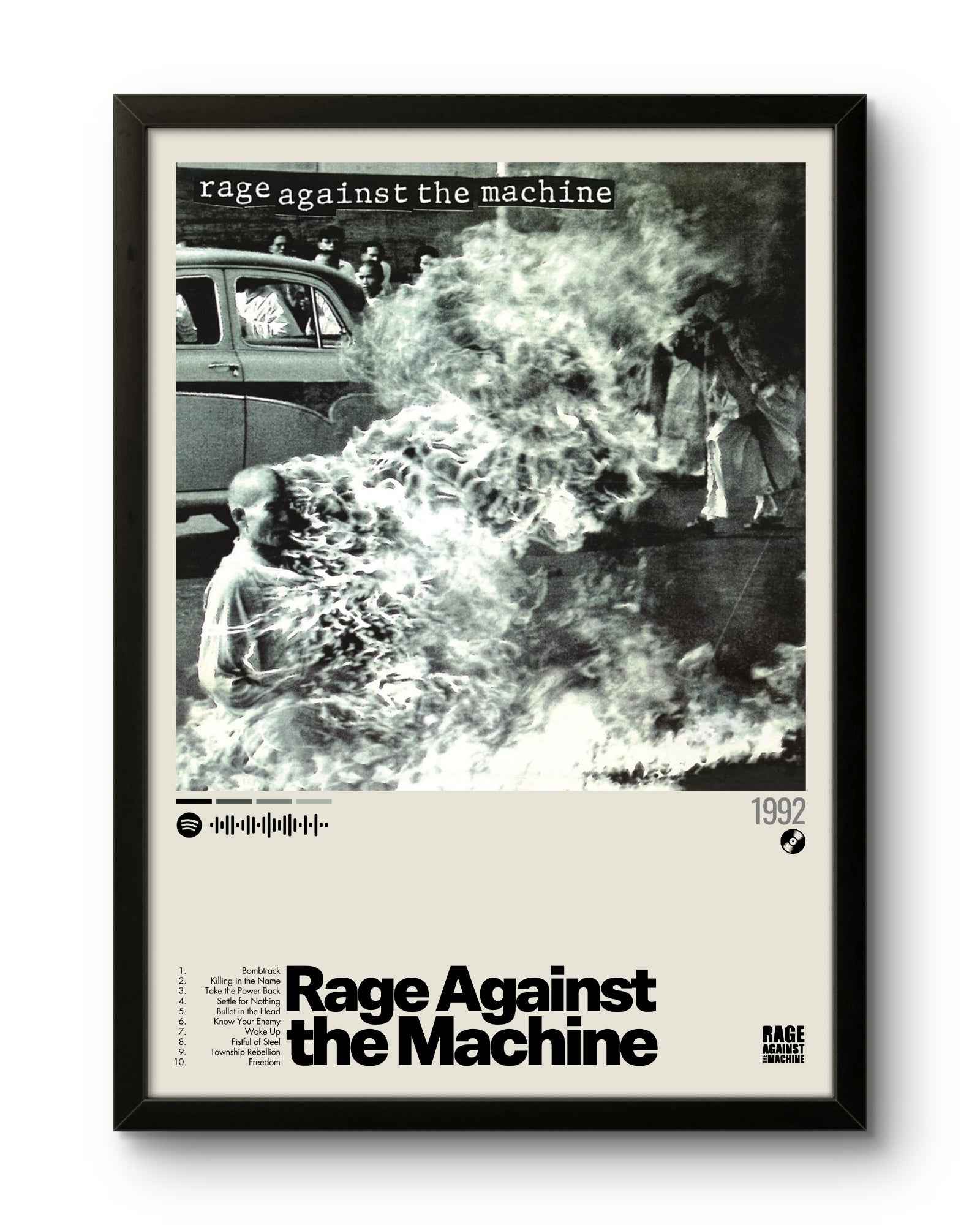 Quadro: Rage Against the Machine (1992) by Rage Against the Machine - Quadraê