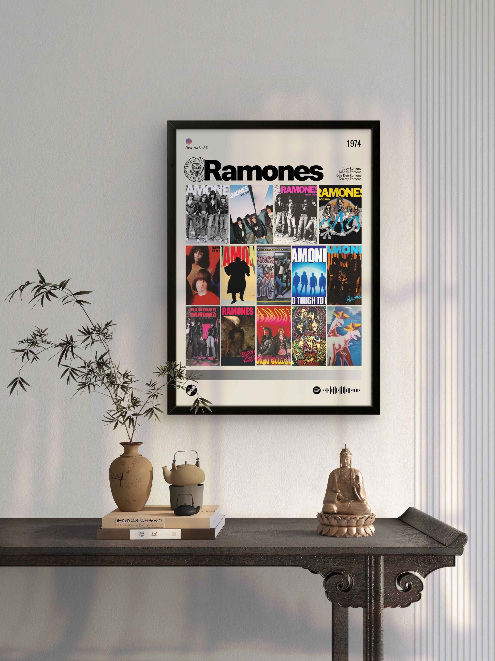 Quadro: Ramones / Discografia (1974)