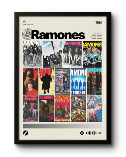 Quadro: Ramones / Discografia (1974)