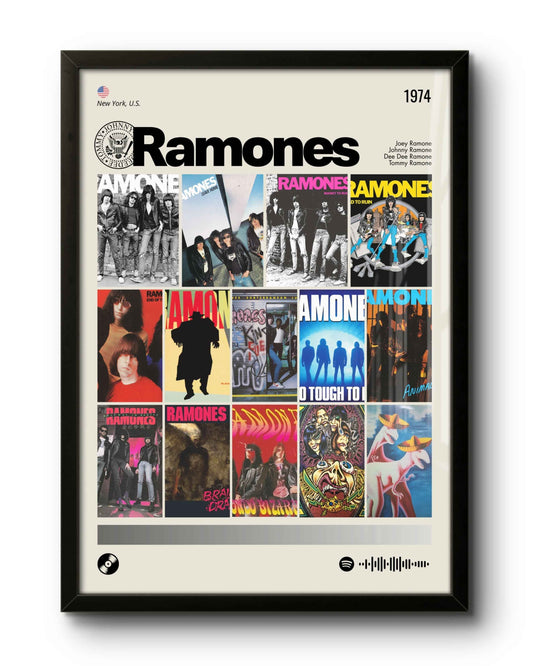 Quadro: Ramones / Discografia (1974)