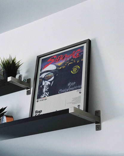 Quadro: Rap é Compromisso (2000) por Sabotage - Quadraê