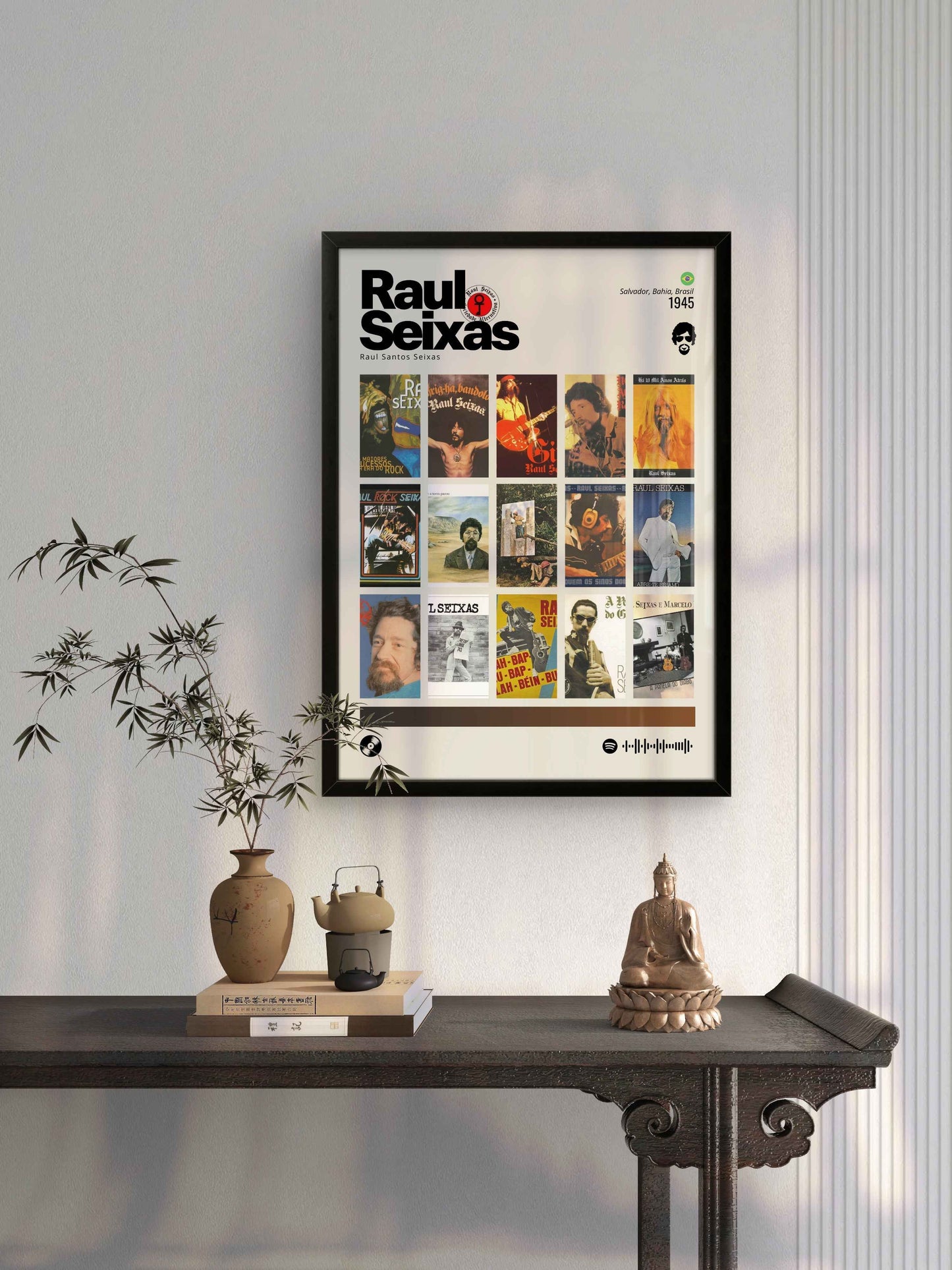 Quadro: Raul Seixas / Discografia (1945)