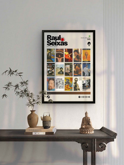 Quadro: Raul Seixas / Discografia (1945)