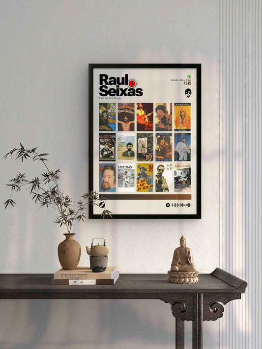 Quadro: Raul Seixas / Discografia (1945)