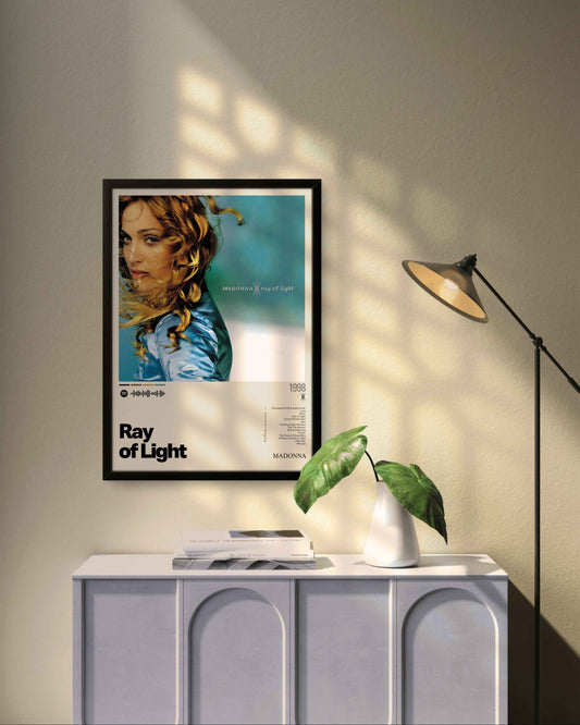 Quadro: Ray of Light (1998) by Madonna