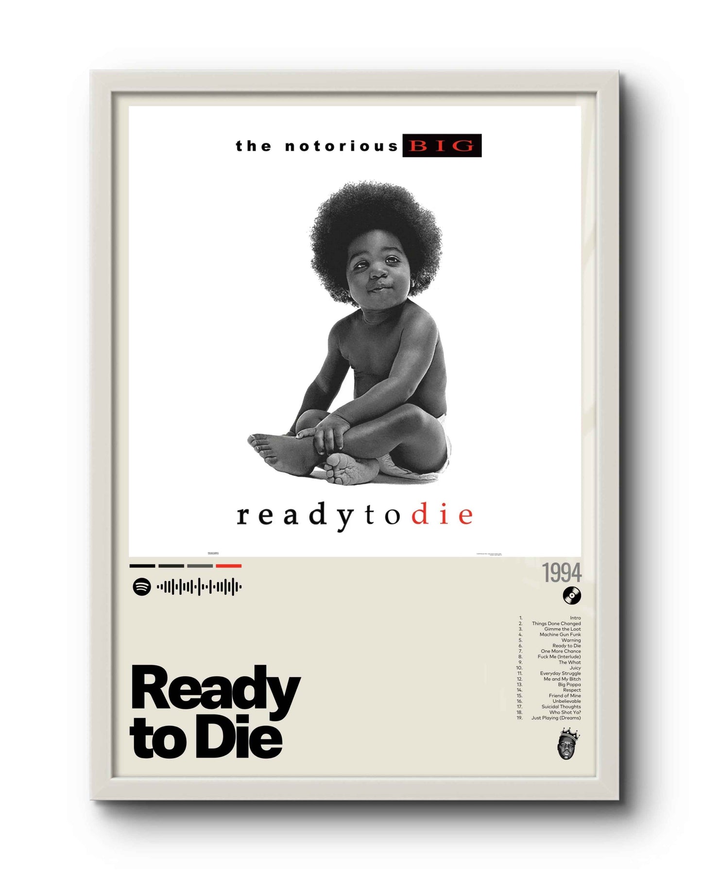 Quadro: Ready to Die (1994) by The Notorious B.I.G.