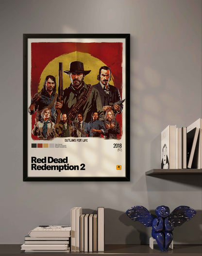 Quadro: Red Dead Redemption 2 (2018) v6