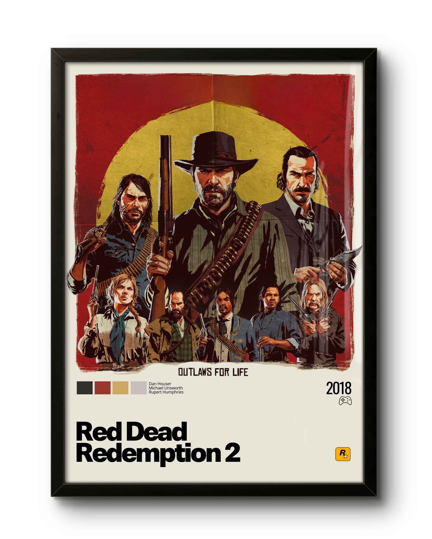 Quadro: Red Dead Redemption 2 (2018) v6
