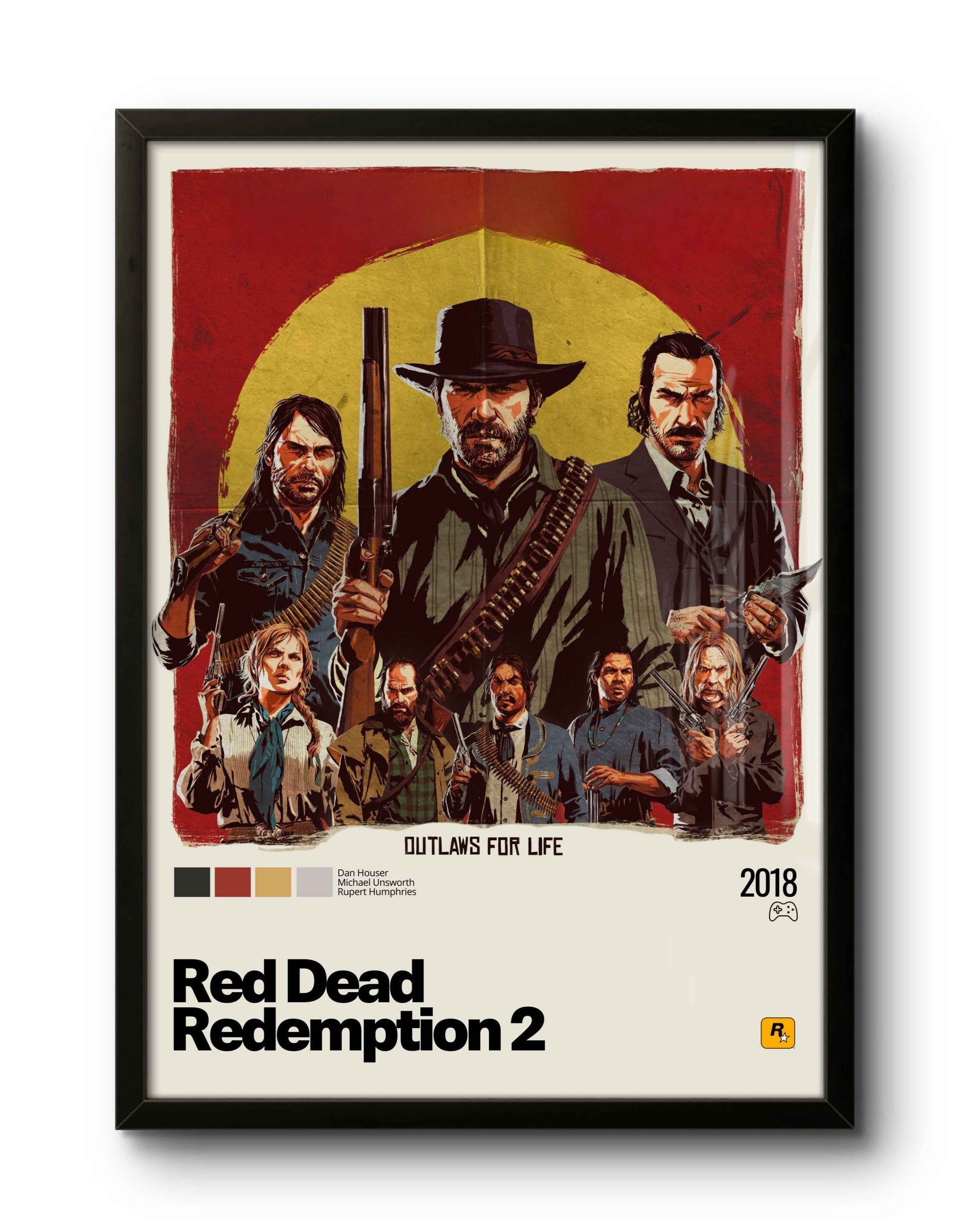 Quadro: Red Dead Redemption 2 (2018) v6