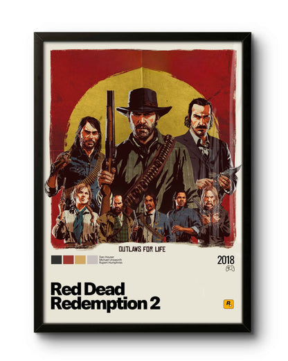 Quadro: Red Dead Redemption 2 (2018) v6