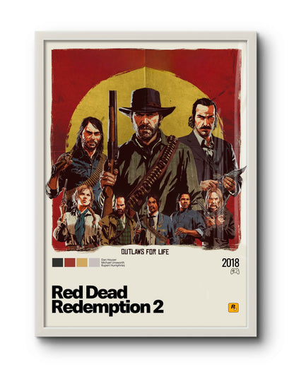 Quadro: Red Dead Redemption 2 (2018) v6