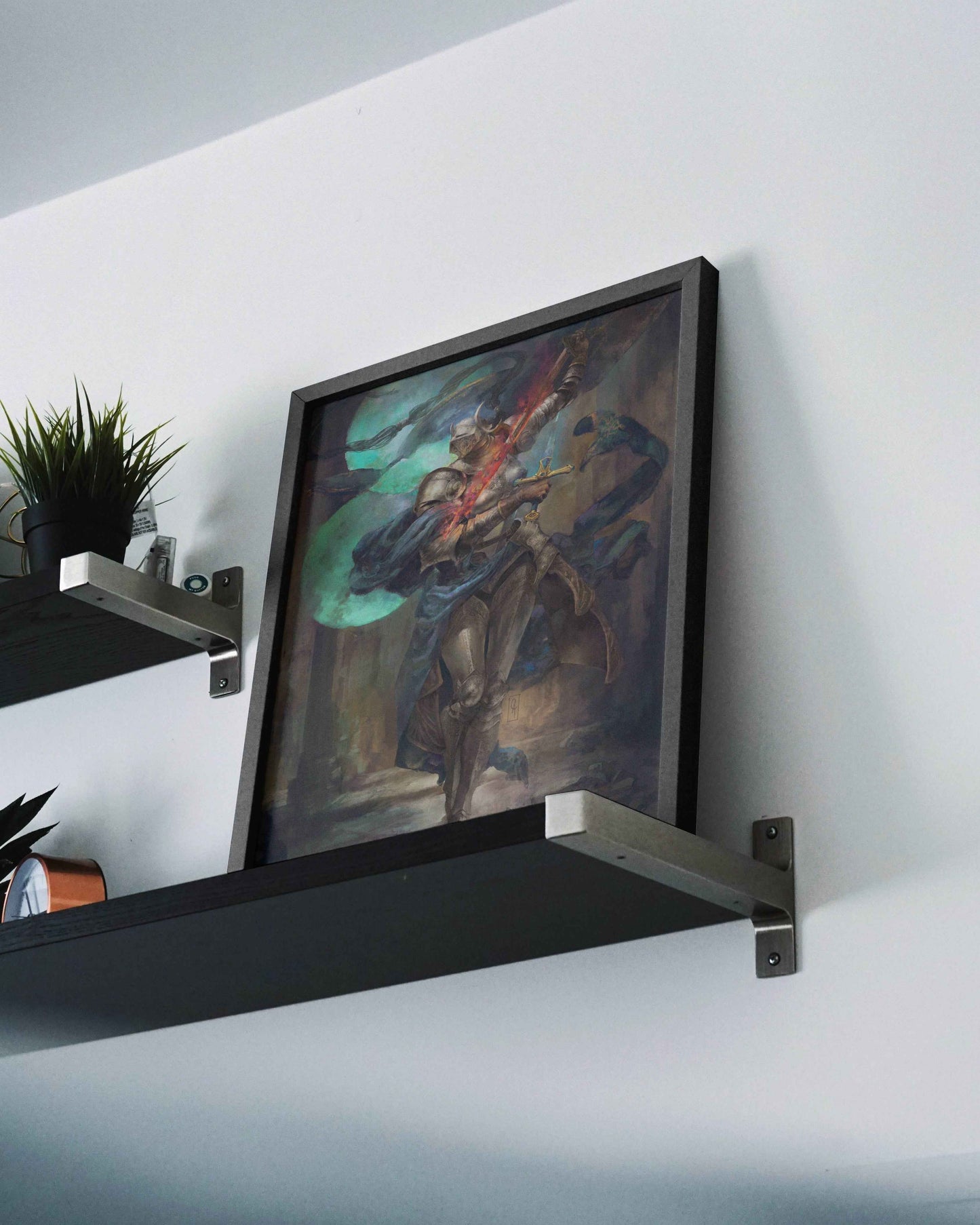 Quadro: Rellana, Twin Moon Knight / Full Canvas (Elden Ring) - Quadraê