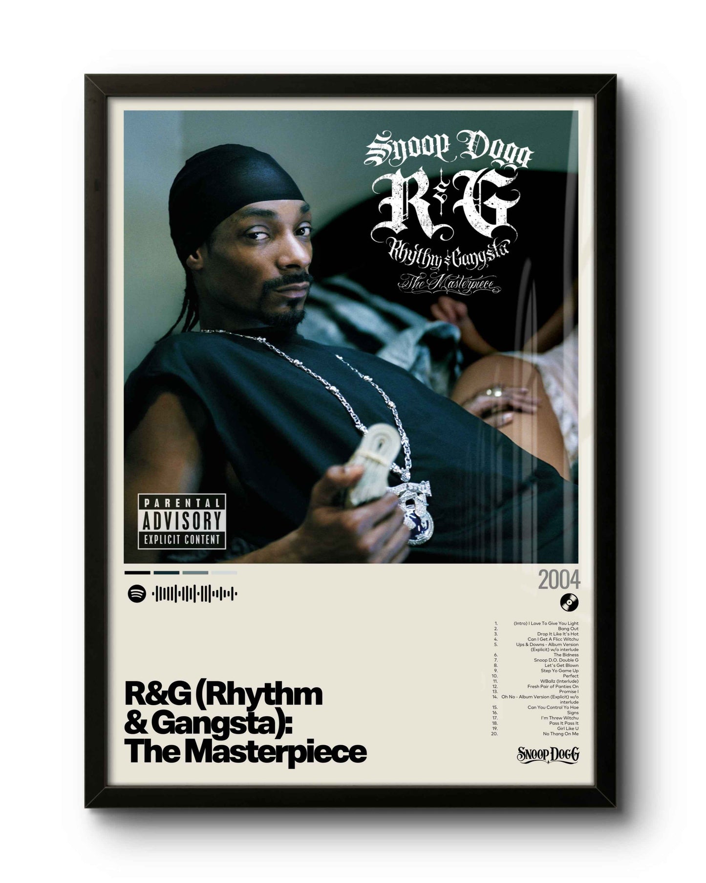 Quadro: R&G (Rhythm & Gangsta): The Masterpiece (2004) by Snoop Dogg