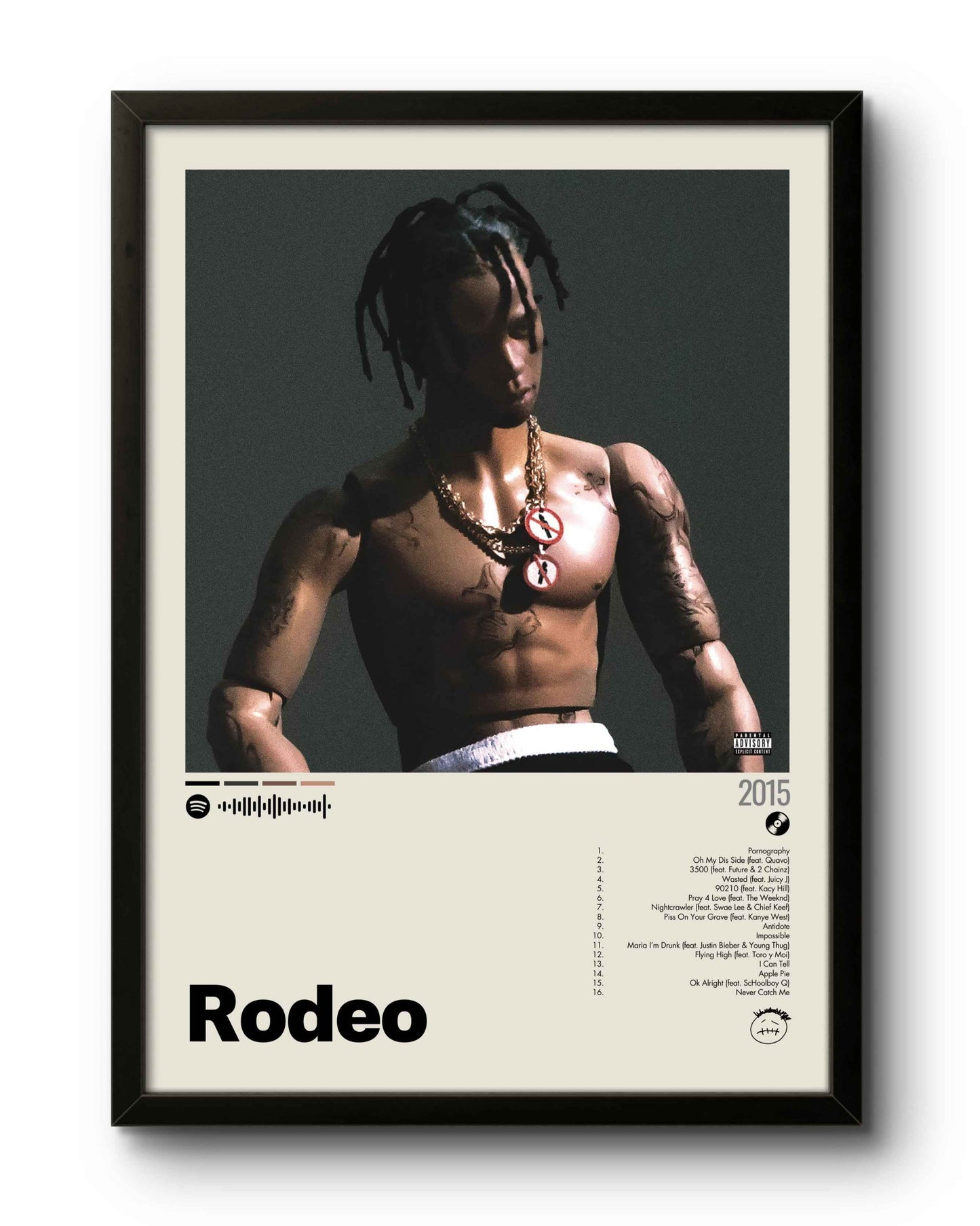 Quadro: Rodeo (2015) by Travis Scott