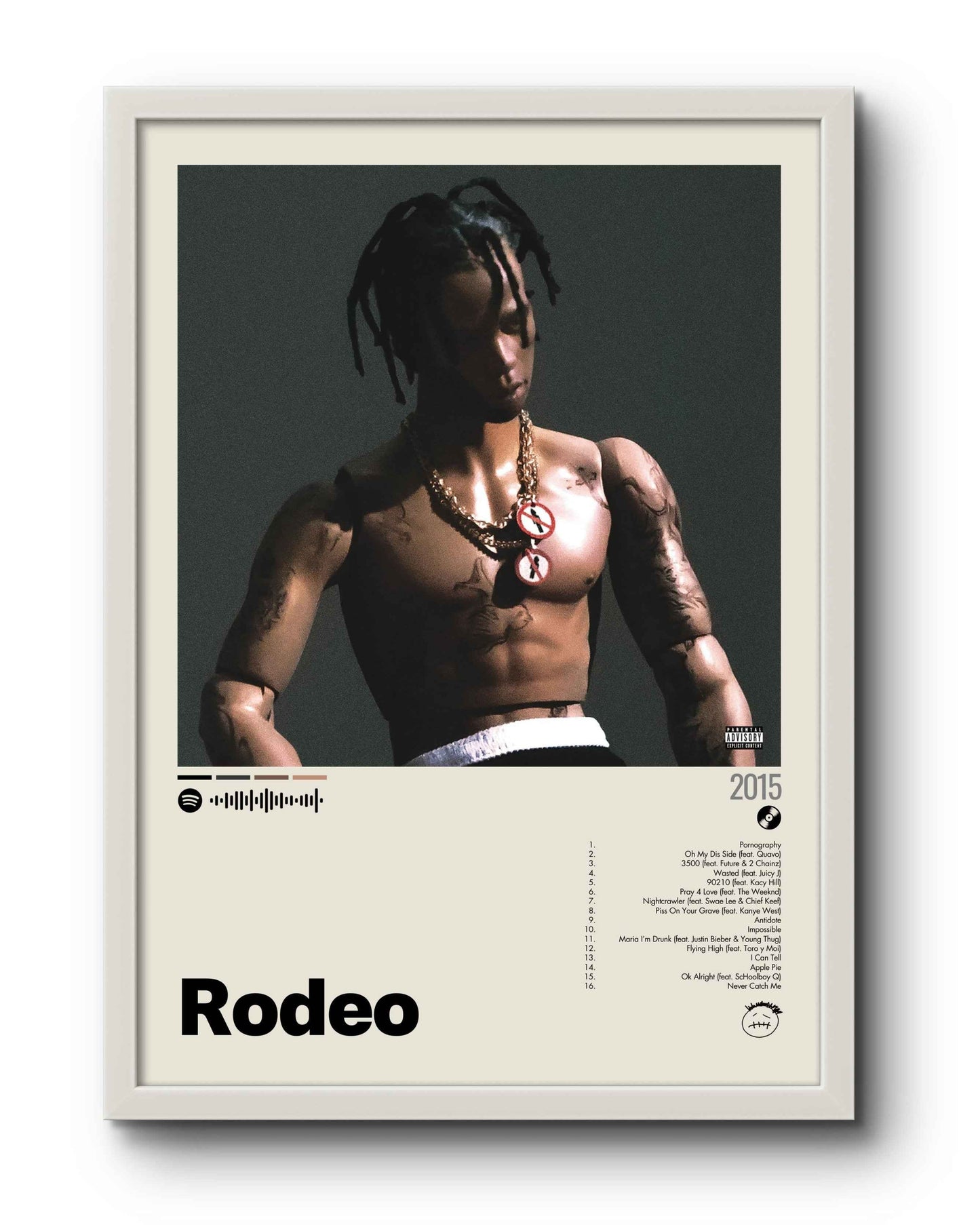 Quadro: Rodeo (2015) by Travis Scott