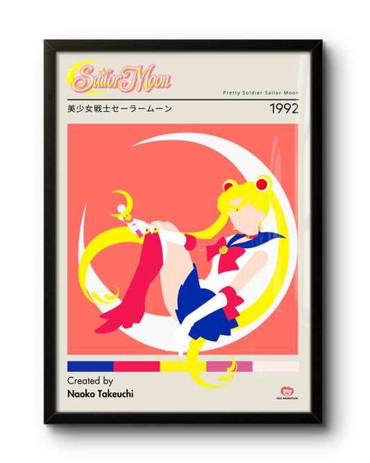 Quadro: Sailor Moon (1992) v2 - Quadraê