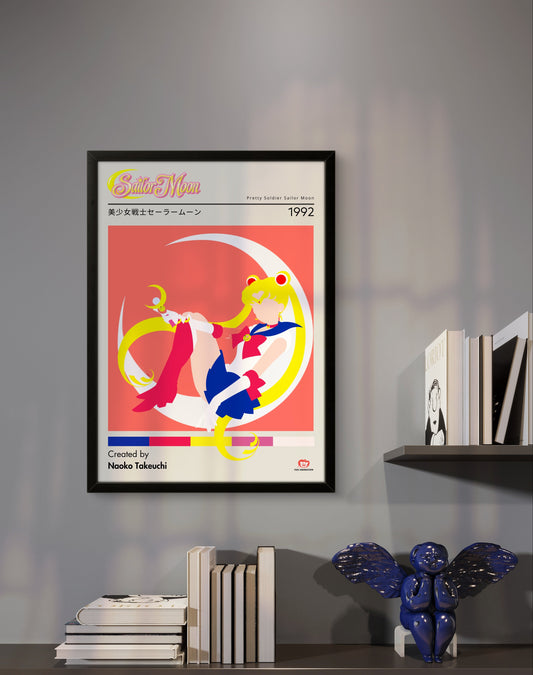 Quadro: Sailor Moon (1992) v2 - Quadraê