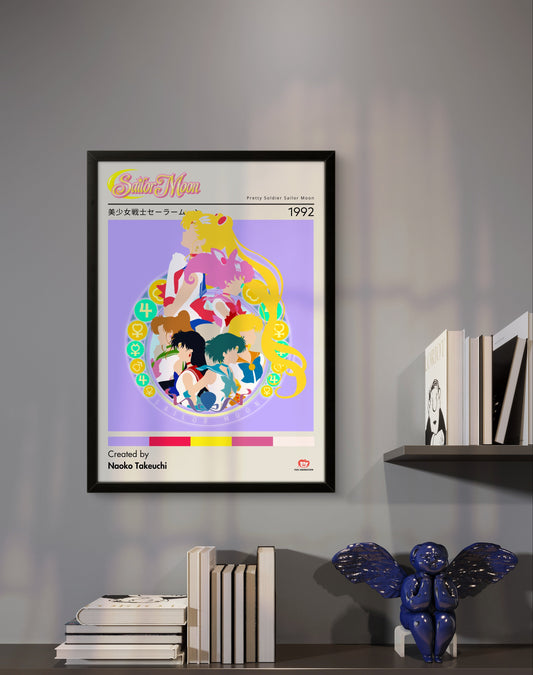 Quadro: Sailor Moon (1992) v3 - Quadraê