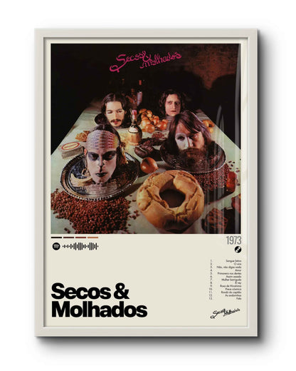 Quadro: Secos & Molhados (1973) por Secos & Molhados