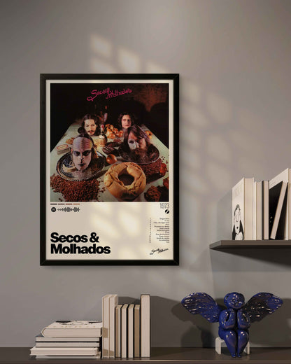 Quadro: Secos & Molhados (1973) por Secos & Molhados