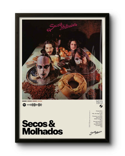Quadro: Secos & Molhados (1973) por Secos & Molhados