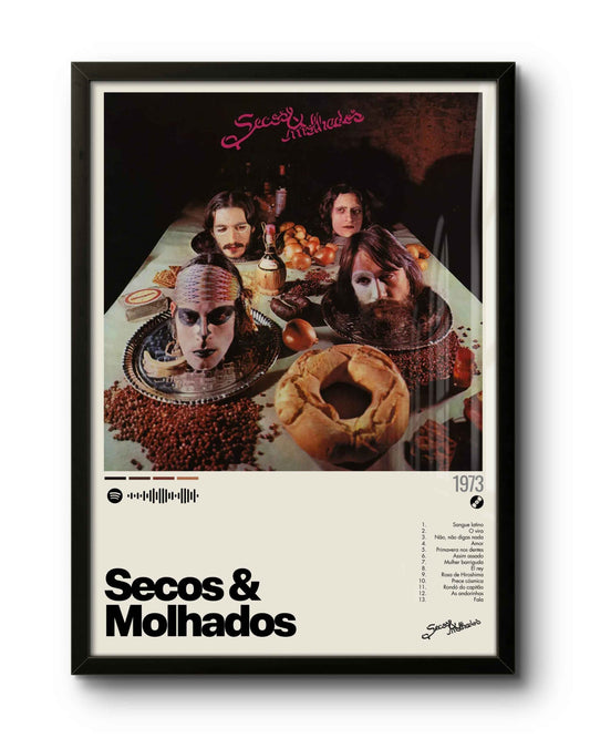 Quadro: Secos & Molhados (1973) por Secos & Molhados