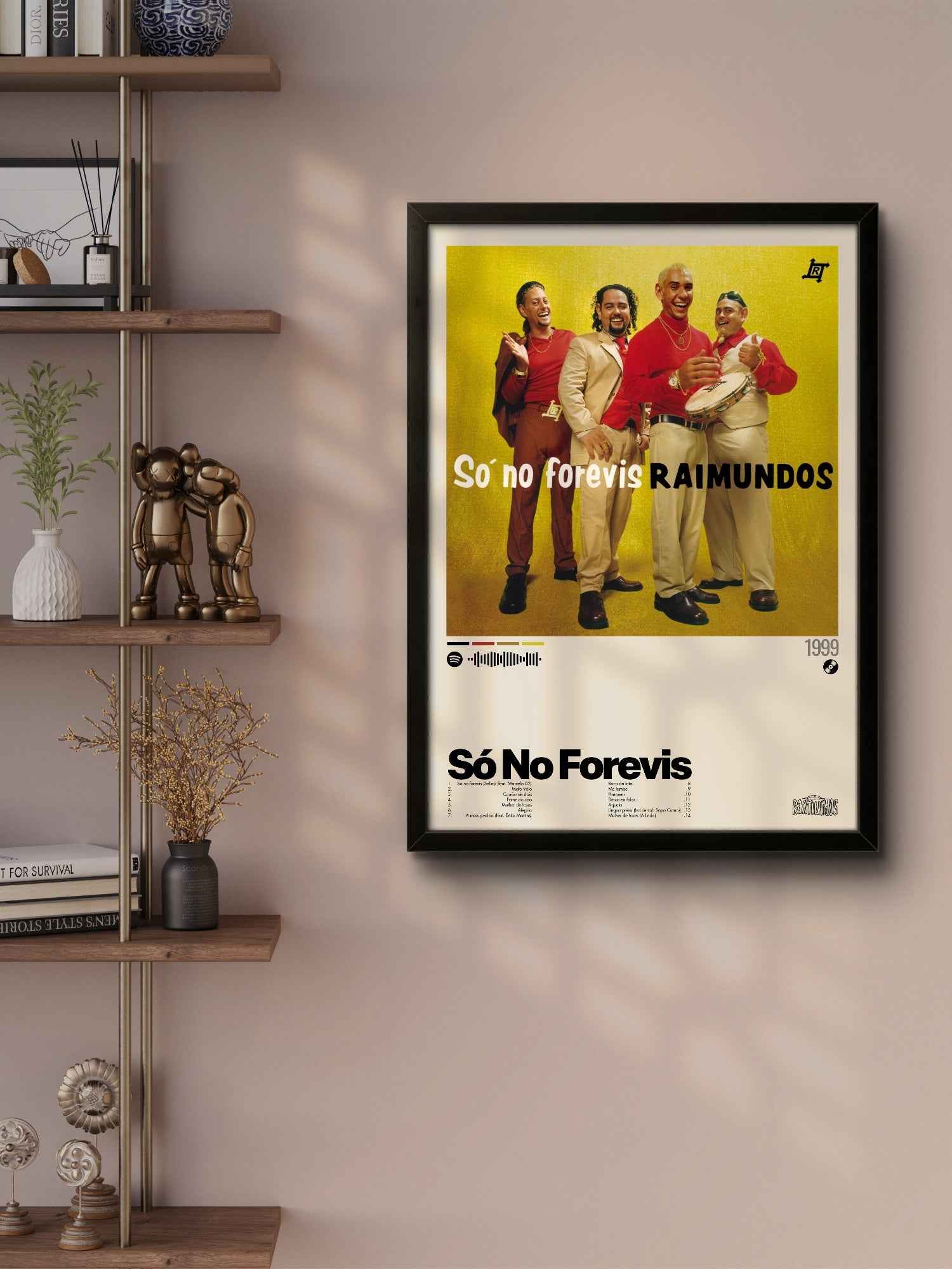 Quadro: Só No Forevis (1999) por Raimundos - Quadraê