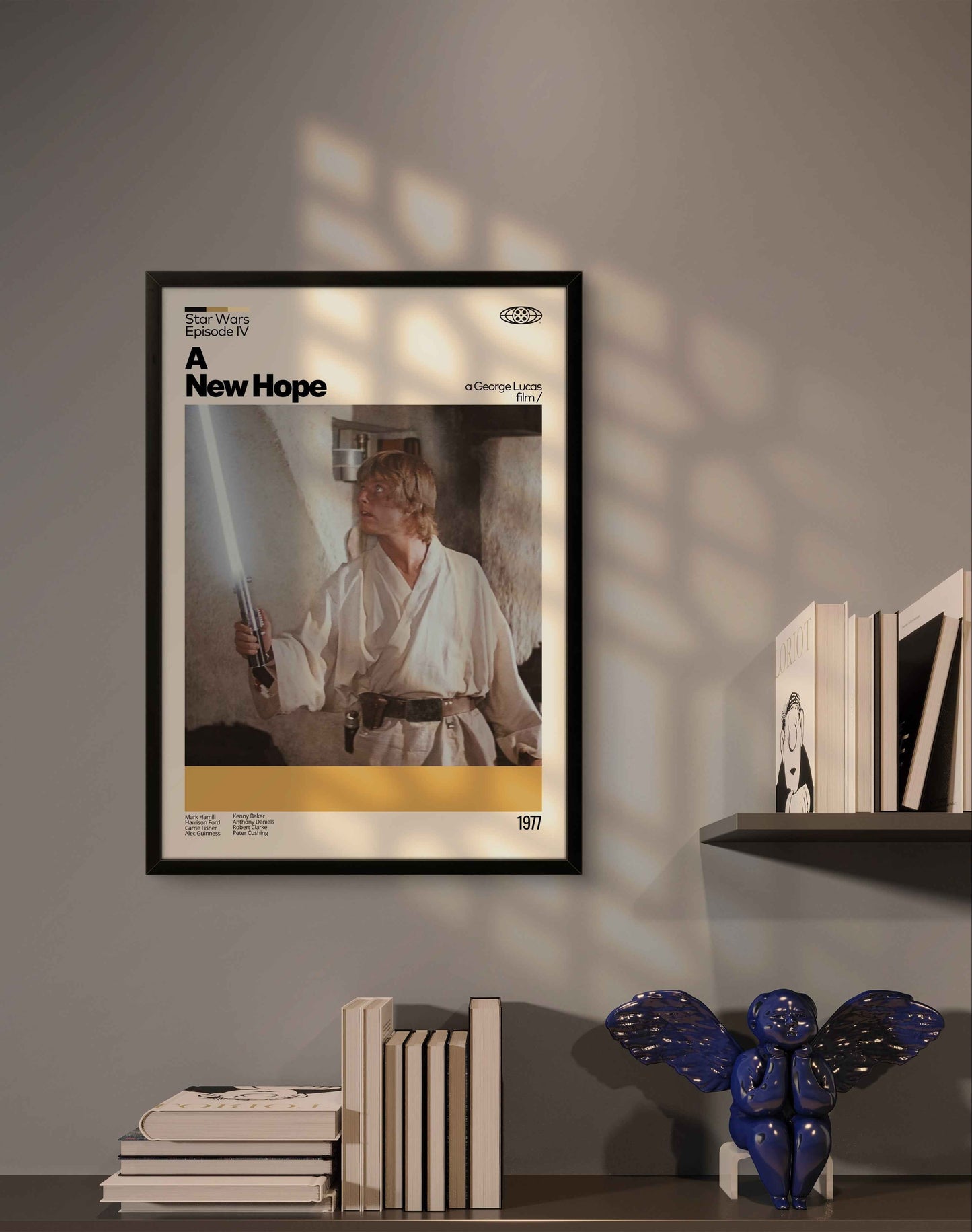 Quadro: Star Wars / Episódio IV (1977) v2 - Quadraê