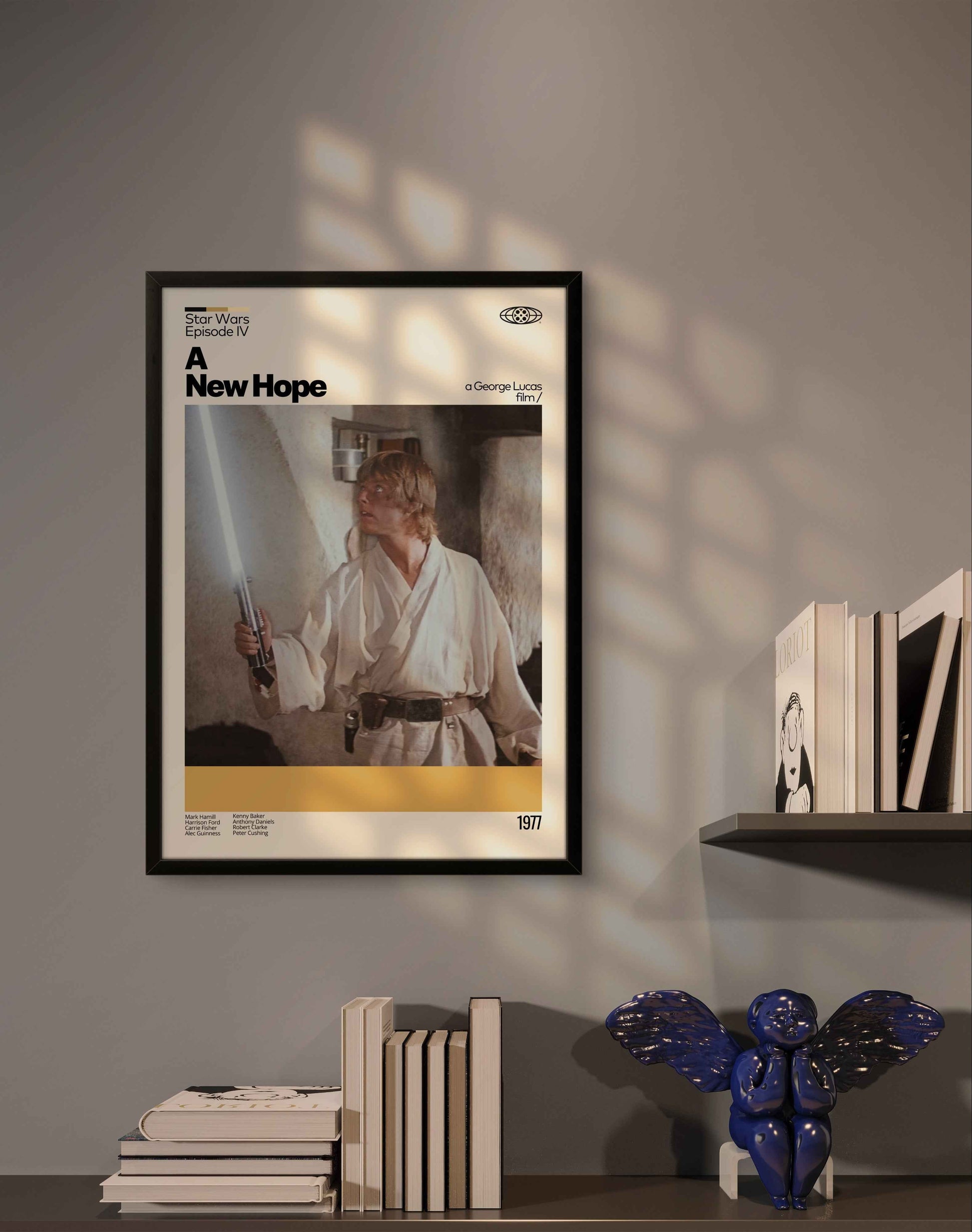 Quadro: Star Wars / Episódio IV (1977) v2 - Quadraê