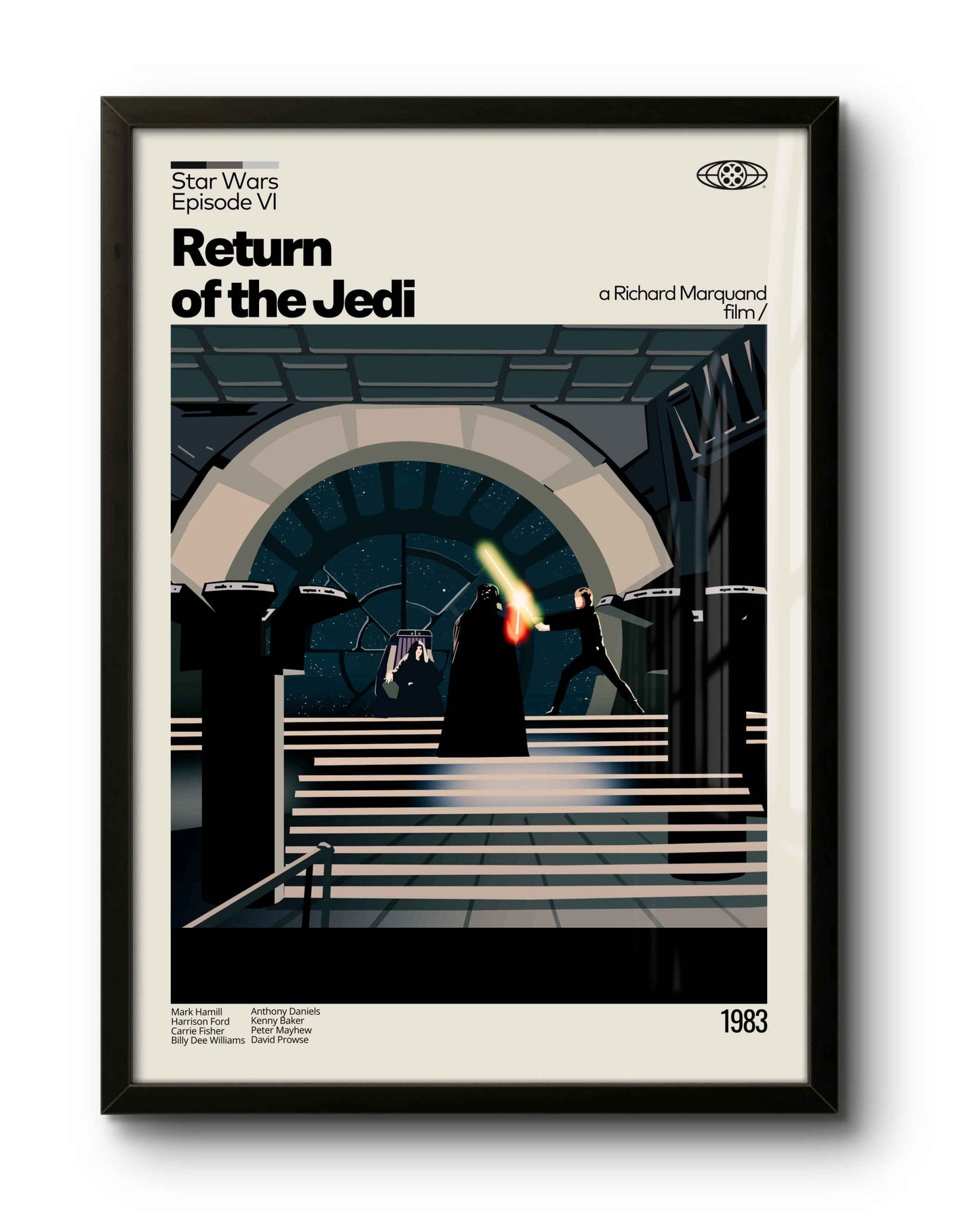 Quadro: Star Wars / Episódio VI (1983) v3