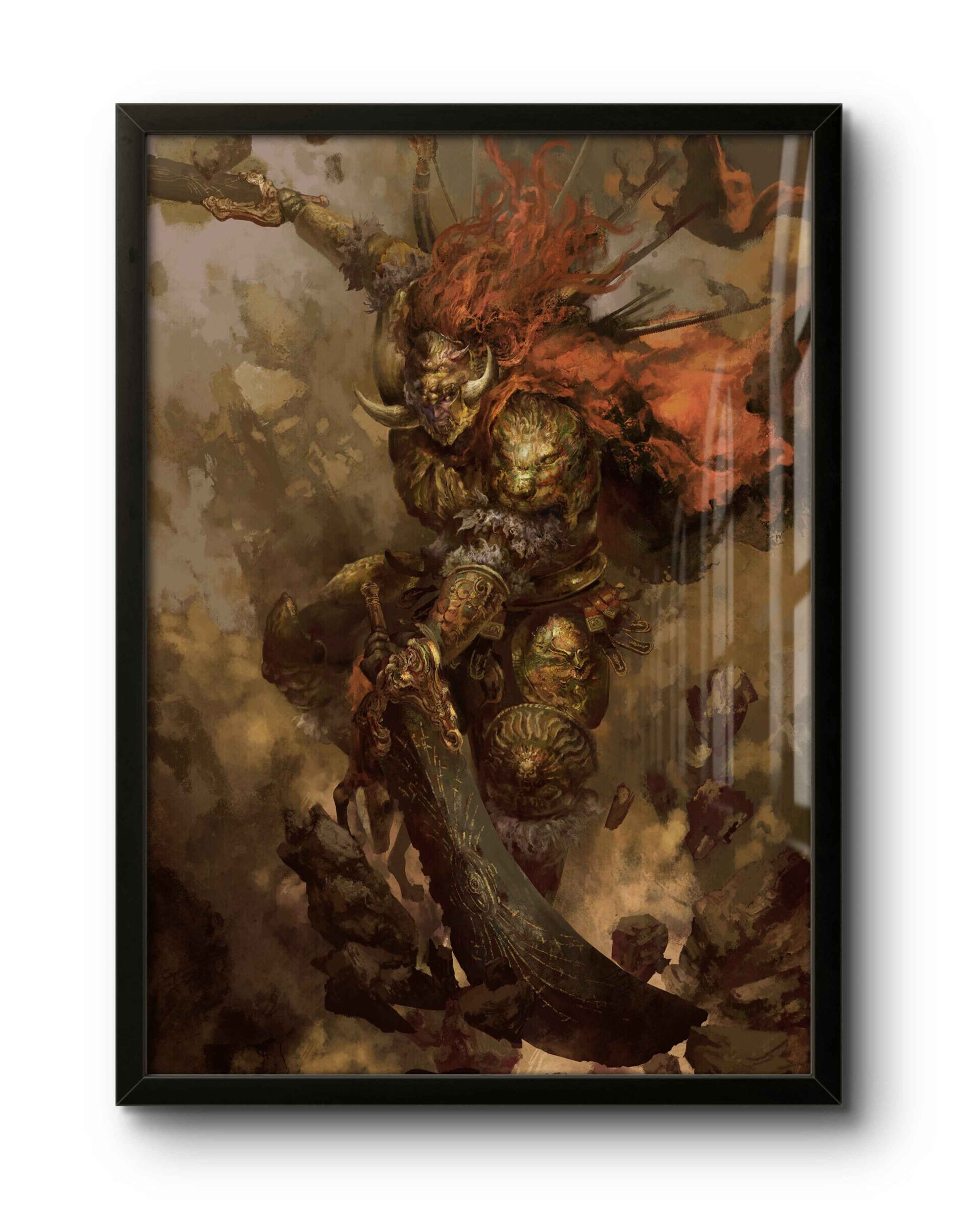 Quadro: Starscourge Radahn / Full Canvas (Elden Ring) - Quadraê