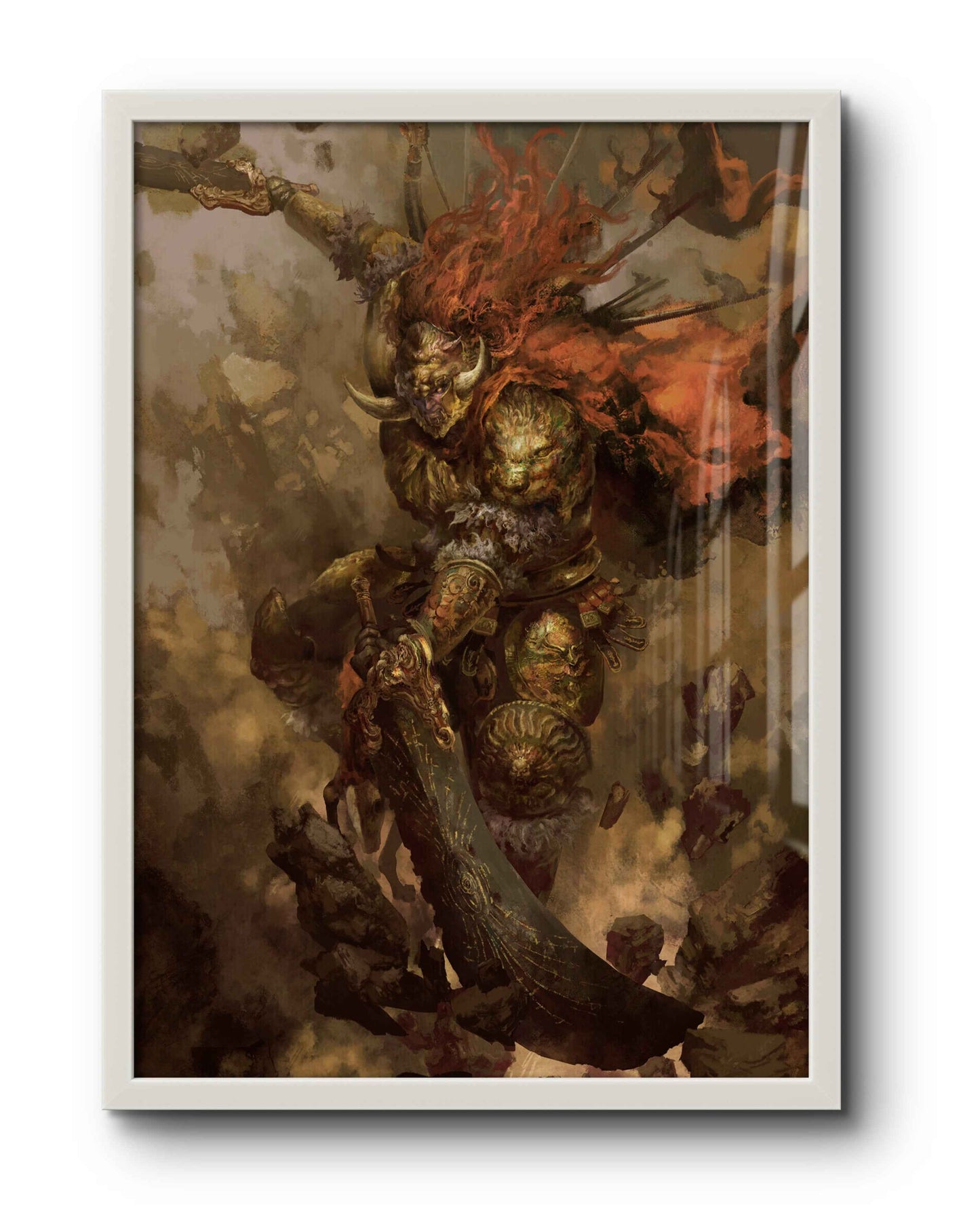 Quadro: Starscourge Radahn / Full Canvas (Elden Ring) - Quadraê