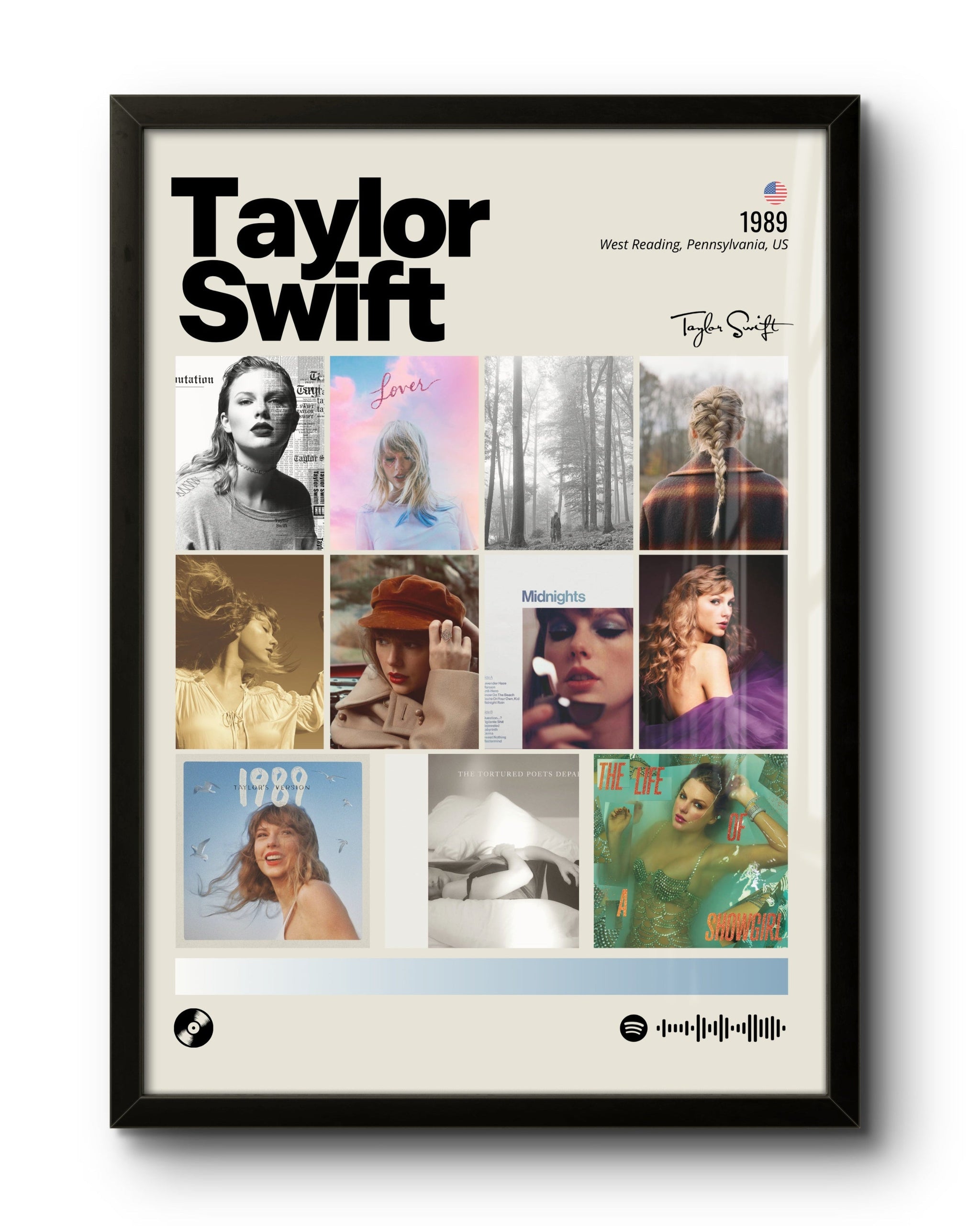 Quadro: Taylor Swift / Discografia (1989) - Quadraê