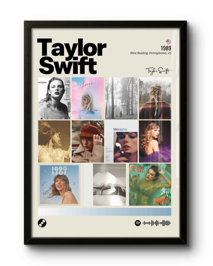 Quadro: Taylor Swift / Discografia (1989)