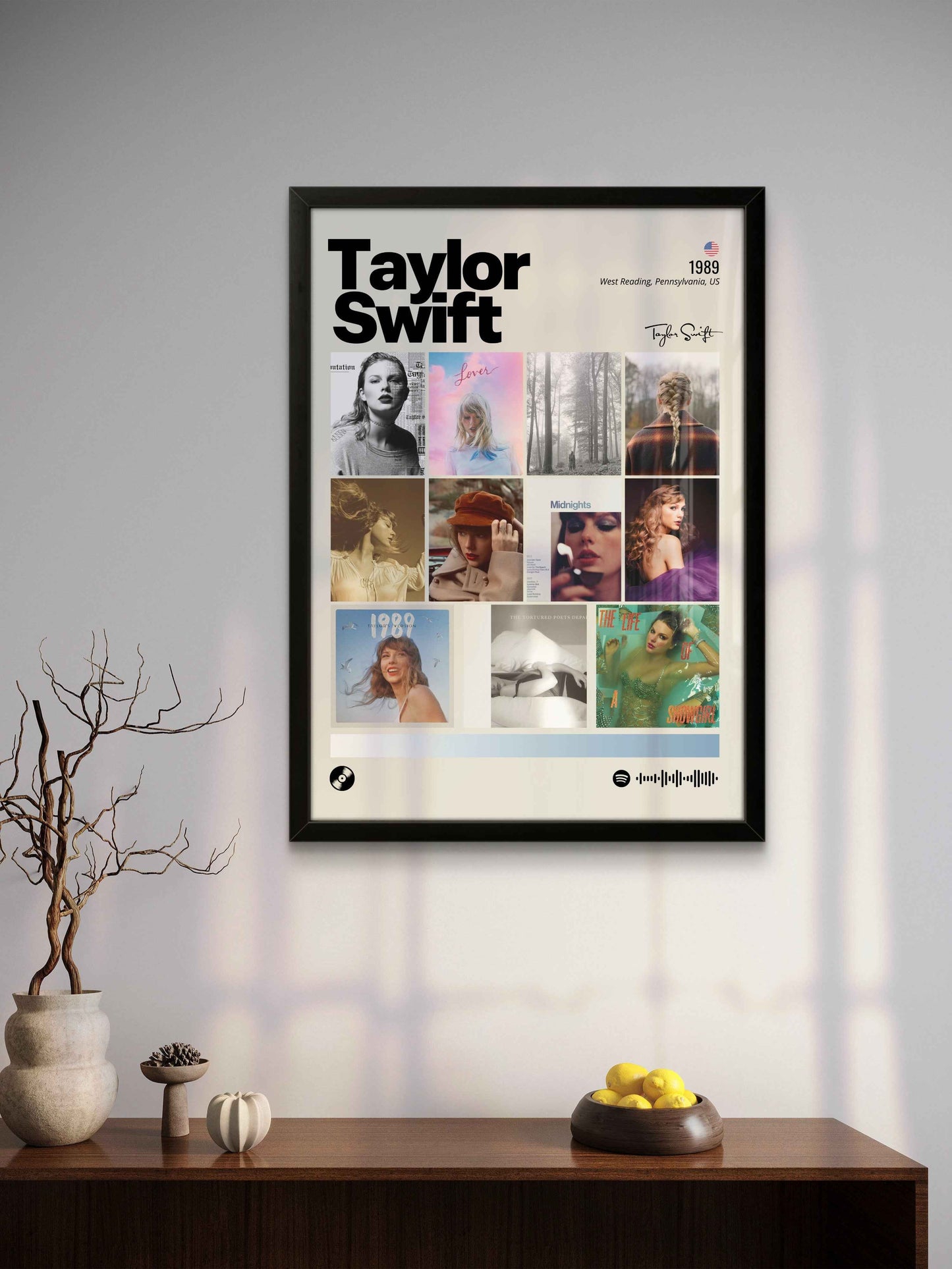 Quadro: Taylor Swift / Discografia (1989)