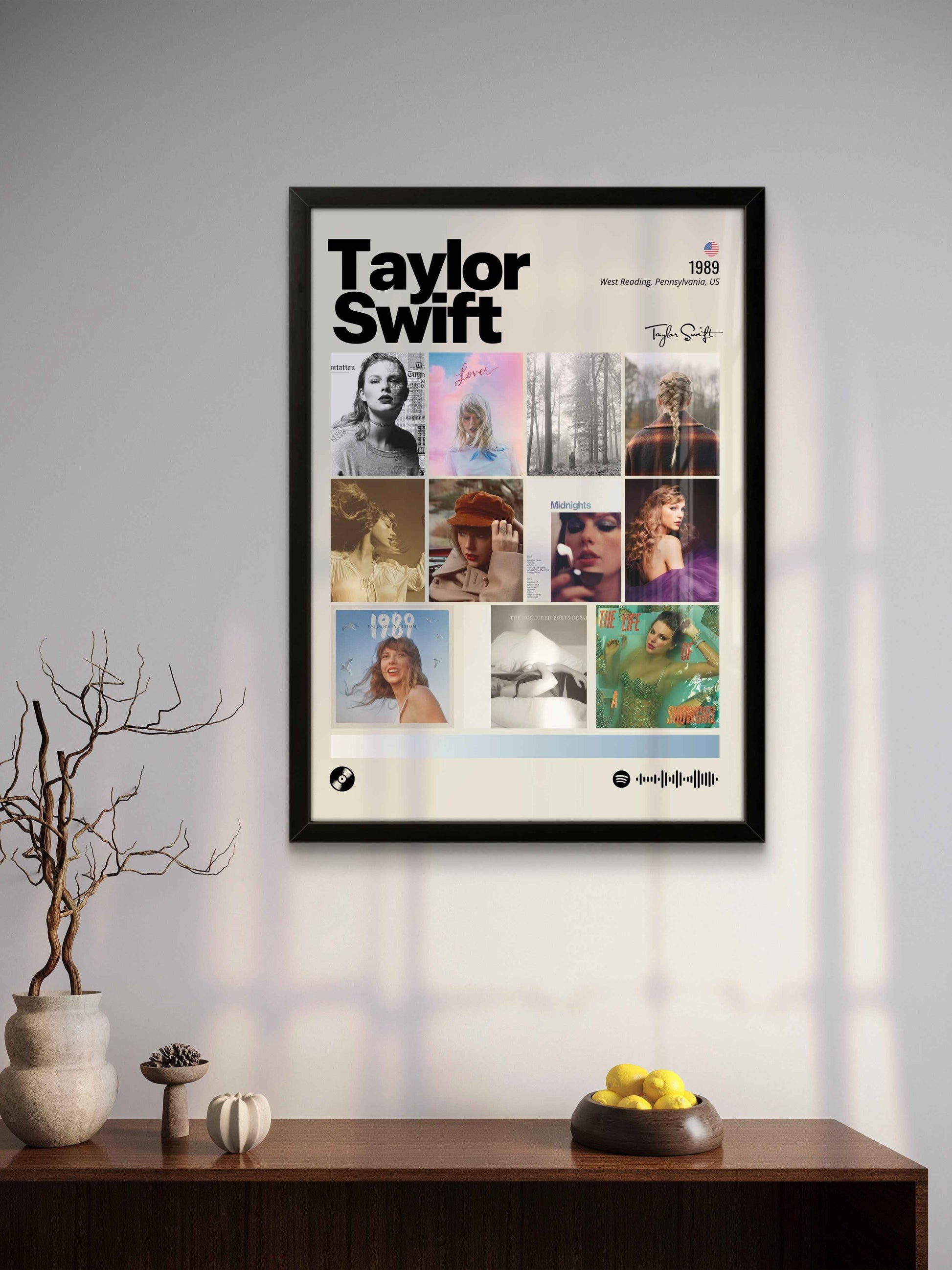 Quadro: Taylor Swift / Discografia (1989)