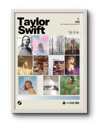 Quadro: Taylor Swift / Discografia (1989)