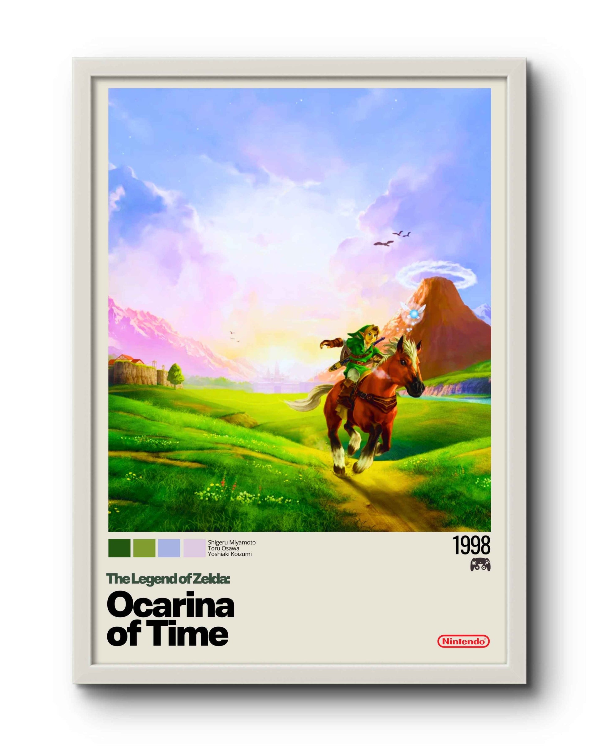 Quadro: The Legend of Zelda: Ocarina of Time (1998)
