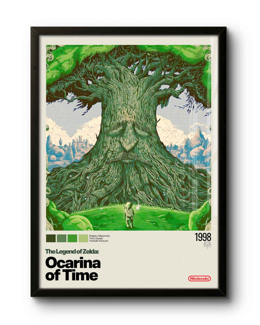 Quadro: The Legend of Zelda: Ocarina of Time (1998) v2