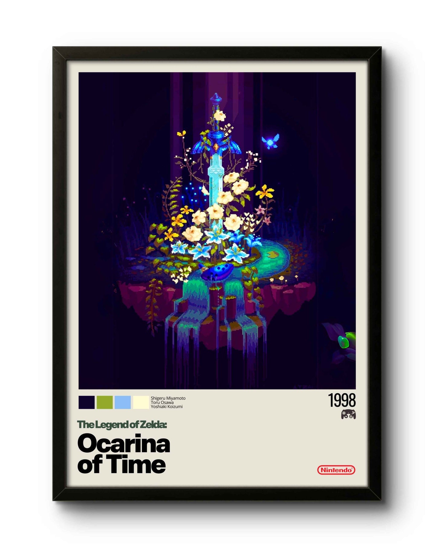 Quadro: The Legend of Zelda: Ocarina of Time (1998) v3