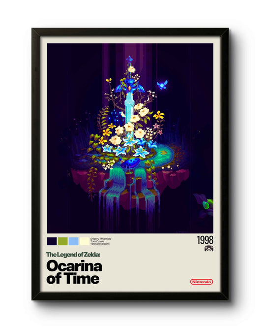 Quadro: The Legend of Zelda: Ocarina of Time (1998) v3