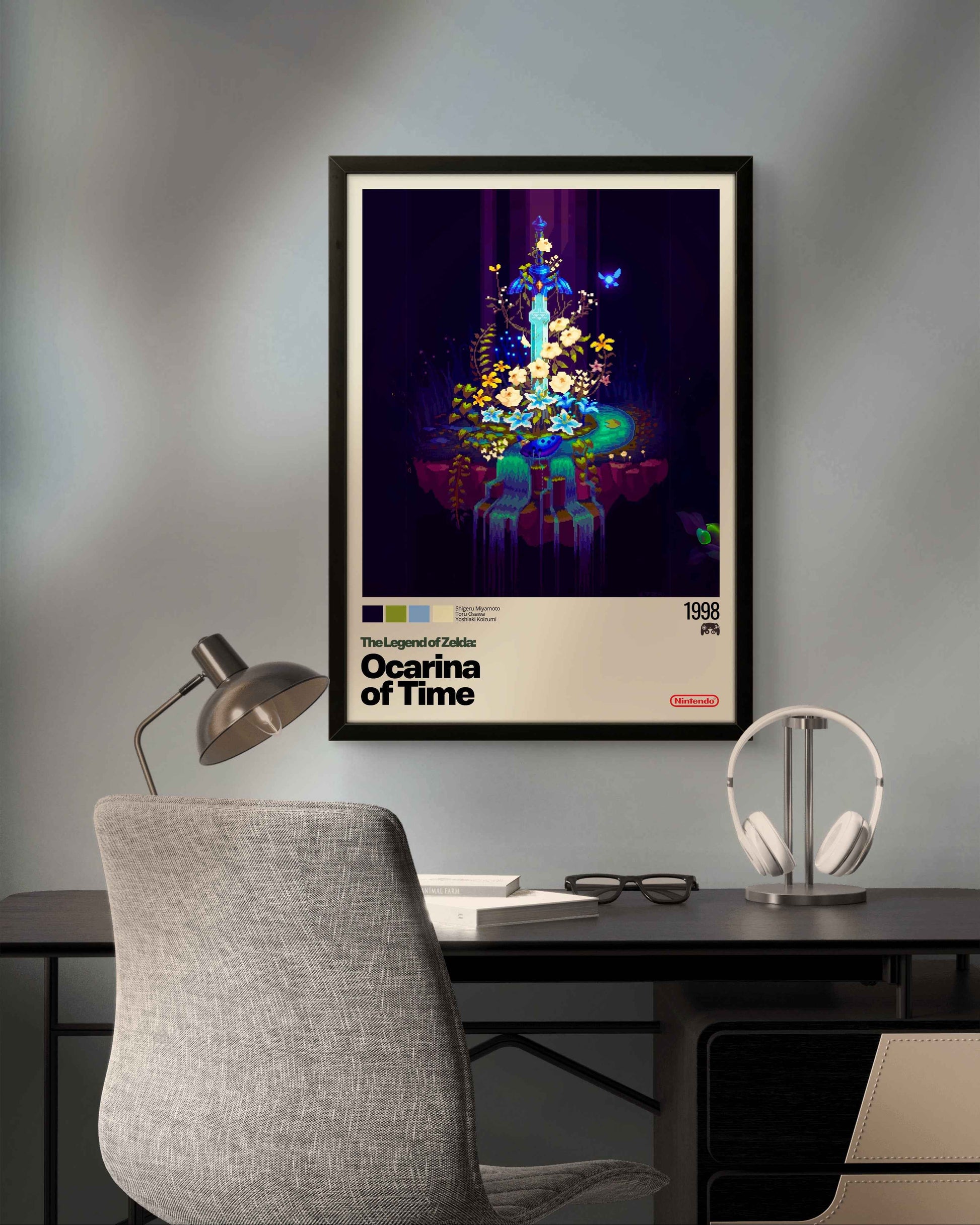 Quadro: The Legend of Zelda: Ocarina of Time (1998) v3